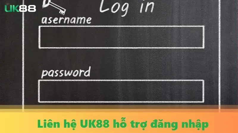 Nếu gặp sự cố khi đăng nhập cần liên hệ ai?