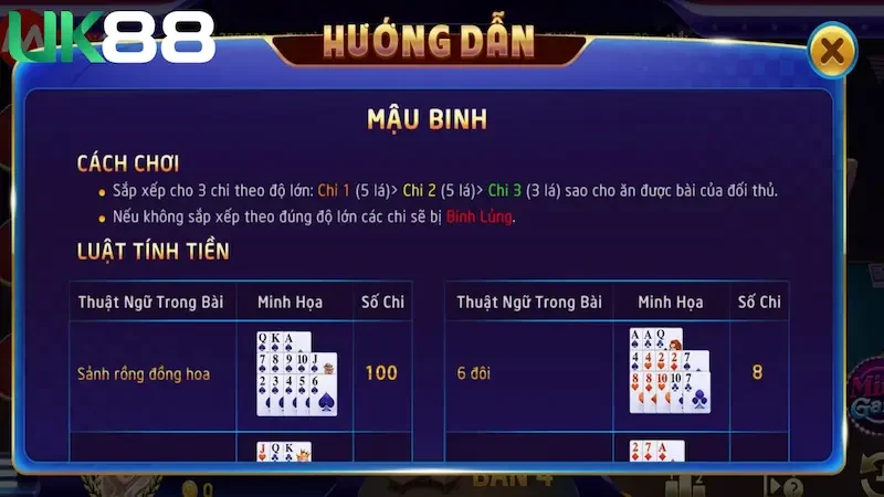 Trò chơi mậu binh xập xám có nghĩa là gì?